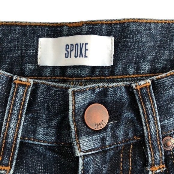 Spoke Mens Size 28 Build A Straight Leg Jeans - Picture 5 of 9